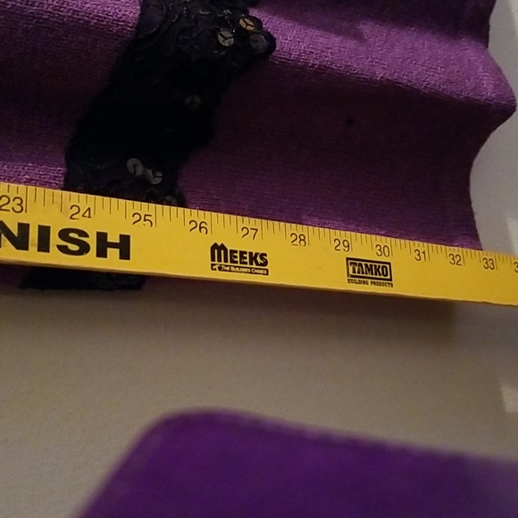 New Todd & Olivia USA Knit Sweater Suit Lace Vintage Brand Church Set Wool Poly - Picture 14 of 14